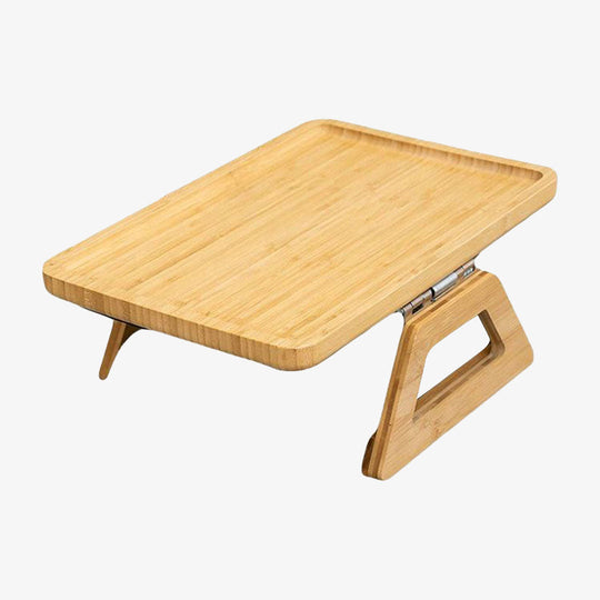 Sofa Arm Clip Table - Non-Slip Grips - Adjustable Fit