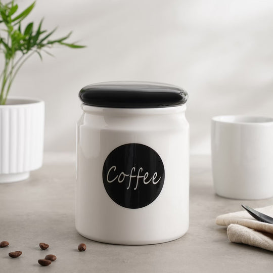 Coffee Canister with 800ml Capacity and Airtight Seal