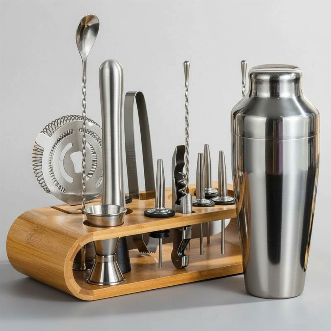 Cocktail Shaker Set - Stainless Steel - Bar Tools