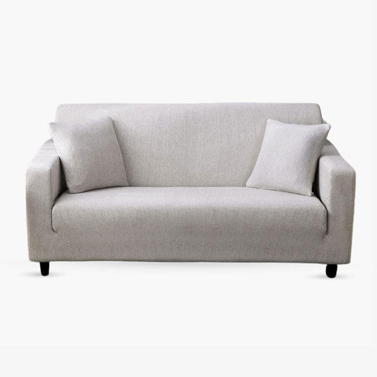 Sofa Cover - Ivory Stretch - Universal Fit
