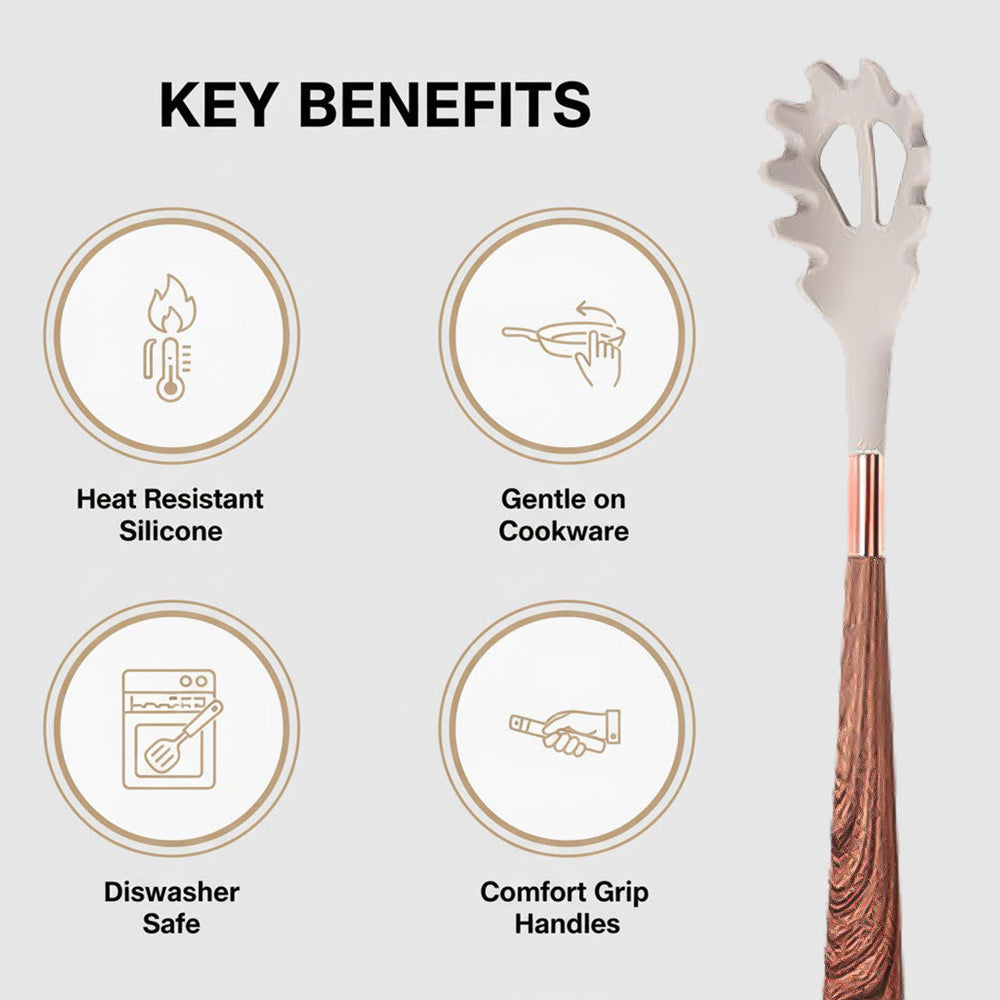 Cooking Utensil Set - Silicone Tools - Kitchen Accessory