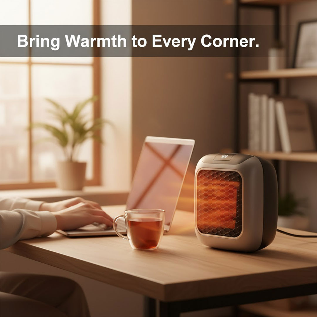 Portable Heater - Electric - Compact Design