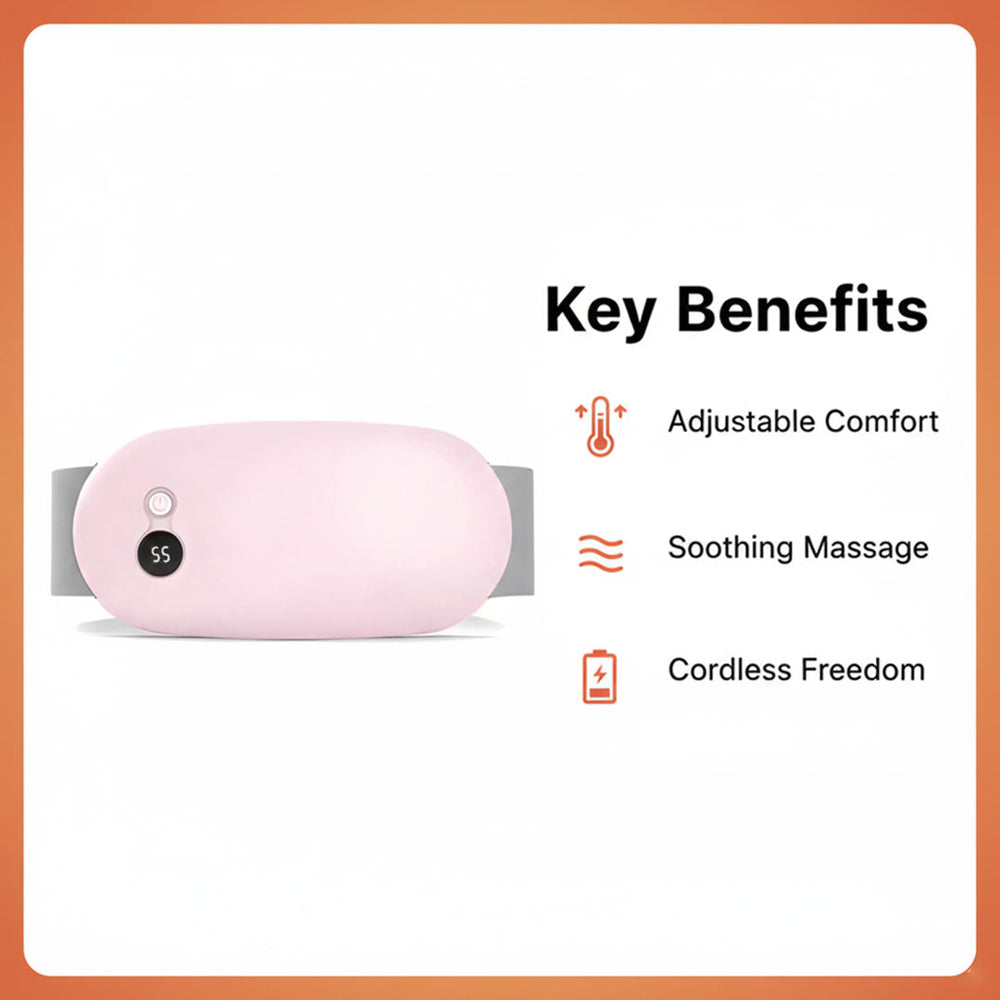 Heating Pad - Rechargeable - Adjustable Temperature