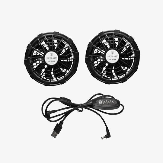 Cooling Vest with USB Airflow and Portable Design