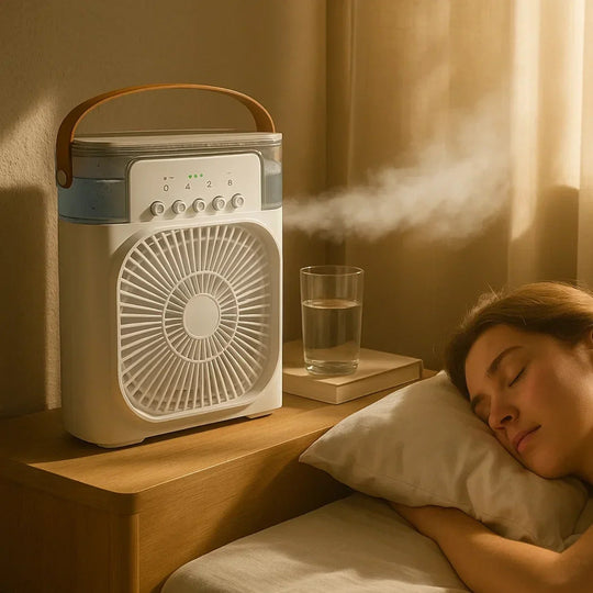 3-in-1 Air Cooler - Humidifier - Adjustable Fan