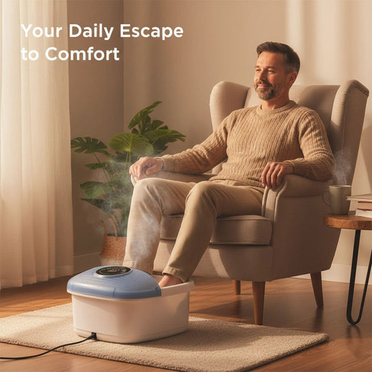 Foot Spa - Temperature Control - Bubble Function