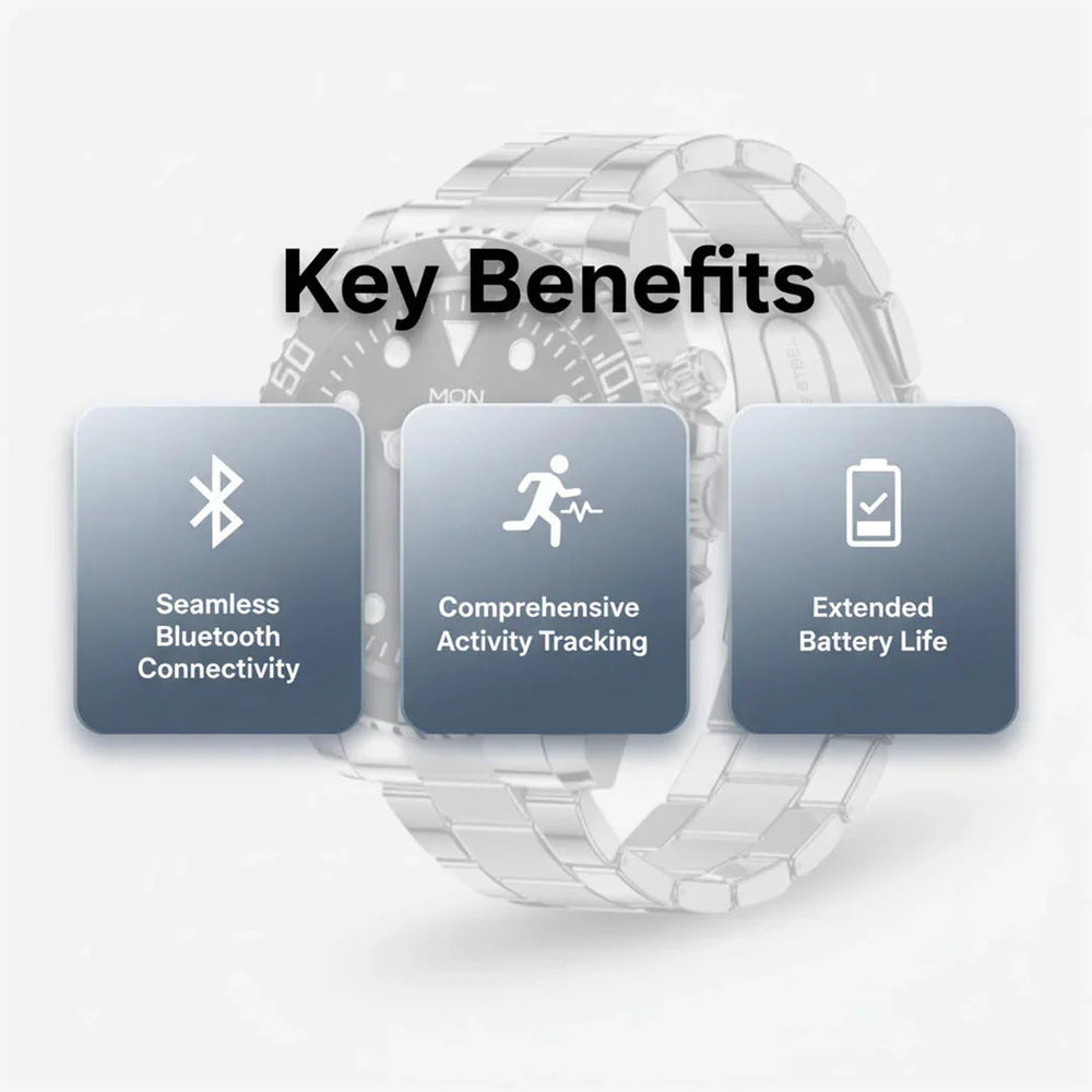 Smartwatch - Bluetooth Connectivity - Activity Tracking