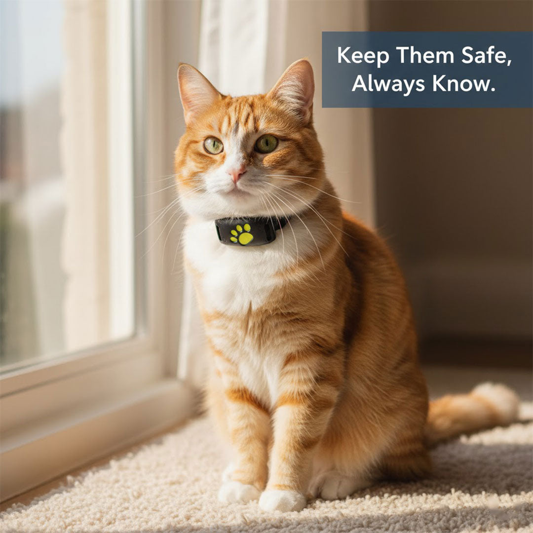 GPS Cat Collar - Real-Time Tracking - Satellite Technology