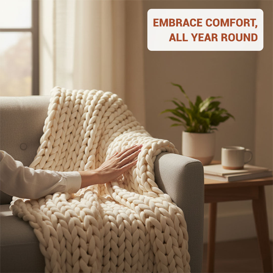Weighted Blanket - Organic Cotton - All Seasons