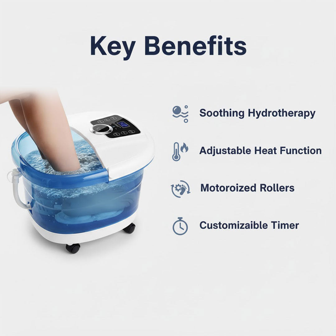 Foot Spa Massager - Hydrotherapy - Heat Function