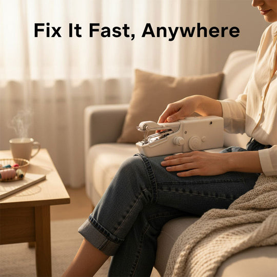 Portable Sewing Machine - Handheld Design - Compact Size