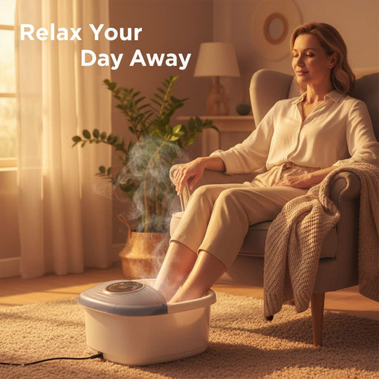 Foot Spa - Temperature Control - Bubble Function