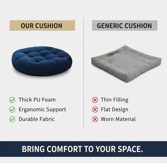 Japanese Floor Cushion - Futon Style - PU Foam