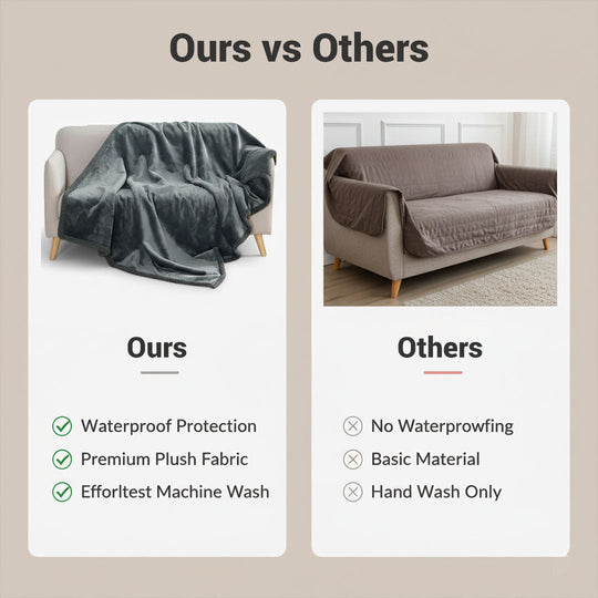 Furniture Protector - Waterproof - Plush Design