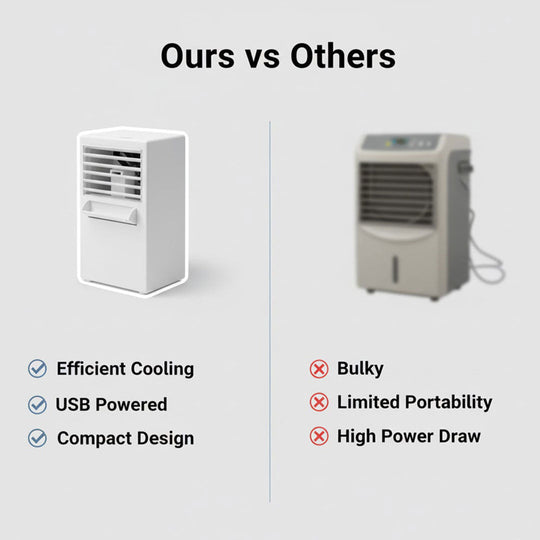 Mini Air Cooler - USB Powered - Portable Design