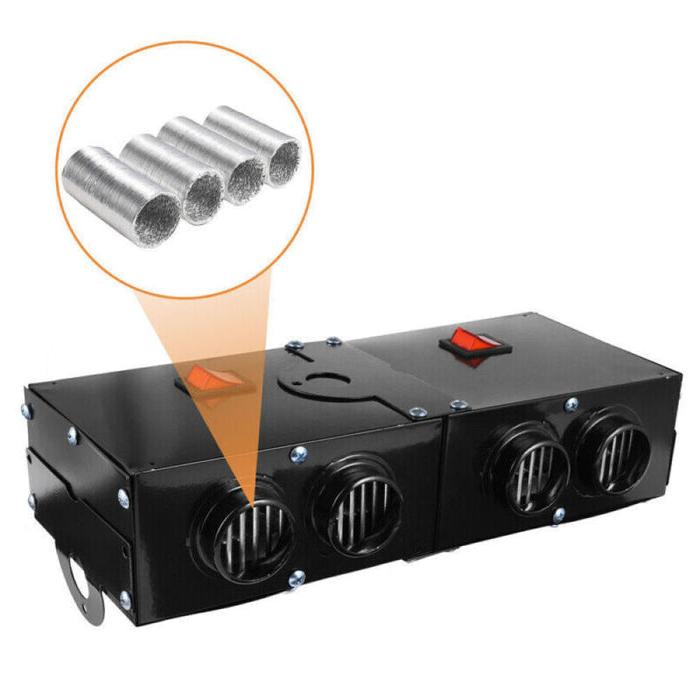 500W Car Heater - Compact Design - Quick Heating