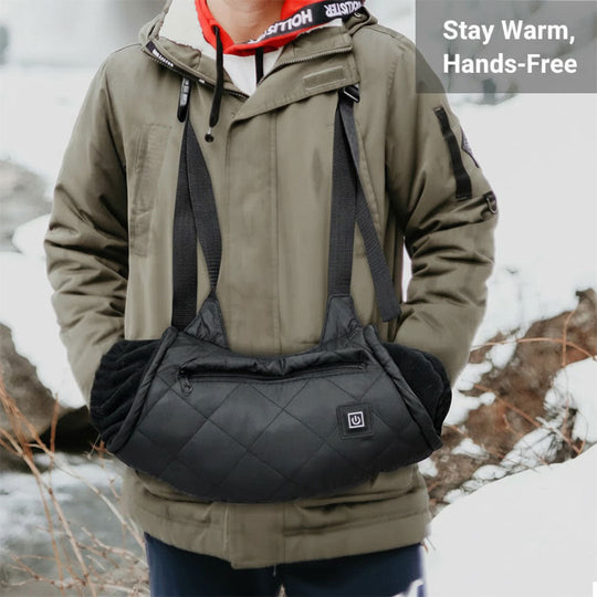 Portable Hand Warmer Muff - Adjustable Temperature - USB Powered
