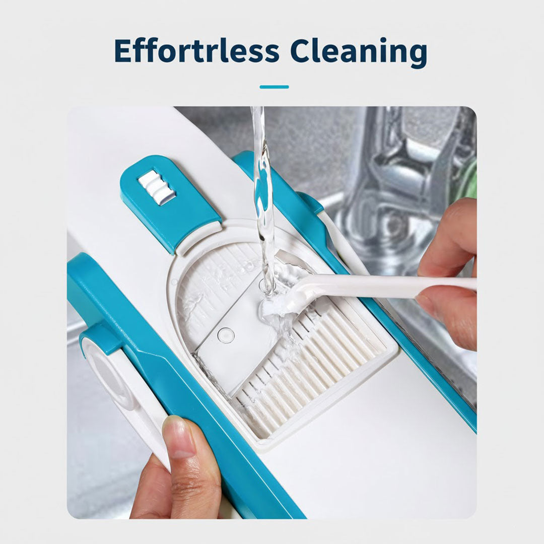 Vegetable Slicer - Interchangeable Blades - Safety Design