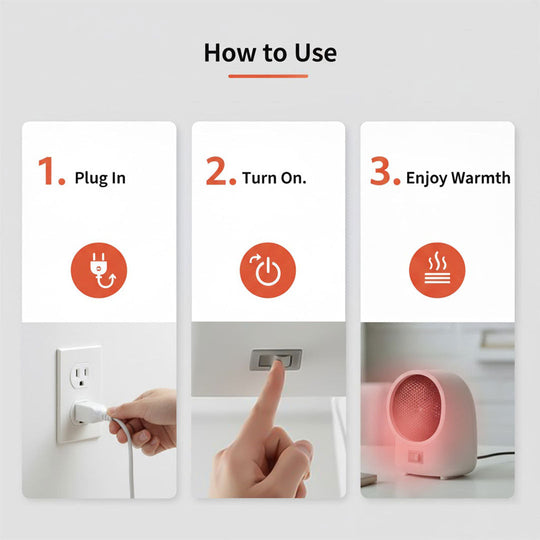 Mini Heater - Electric Portable - Home Appliance
