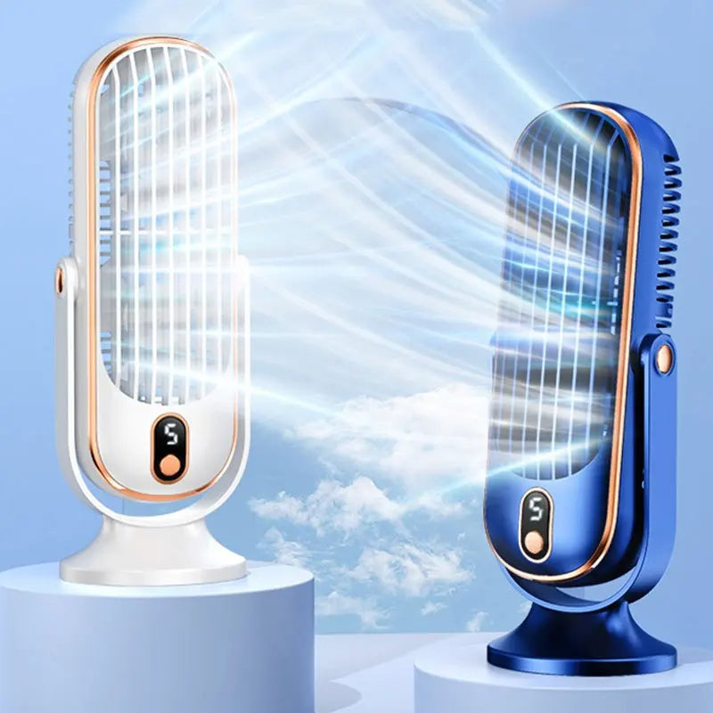 Portable Air Cooler - Desktop Fan - USB Rechargeable