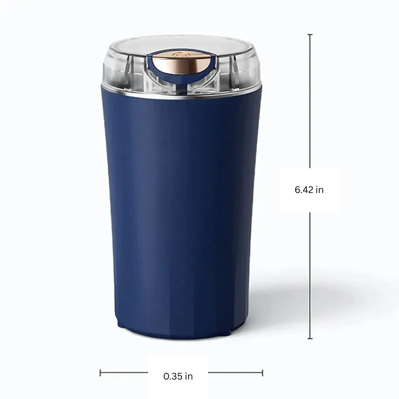 Electric Grinder with Stainless Steel Blades and 60g Capacity