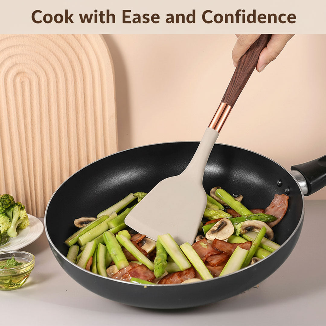 Cooking Utensil Set - Silicone Tools - Kitchen Accessory