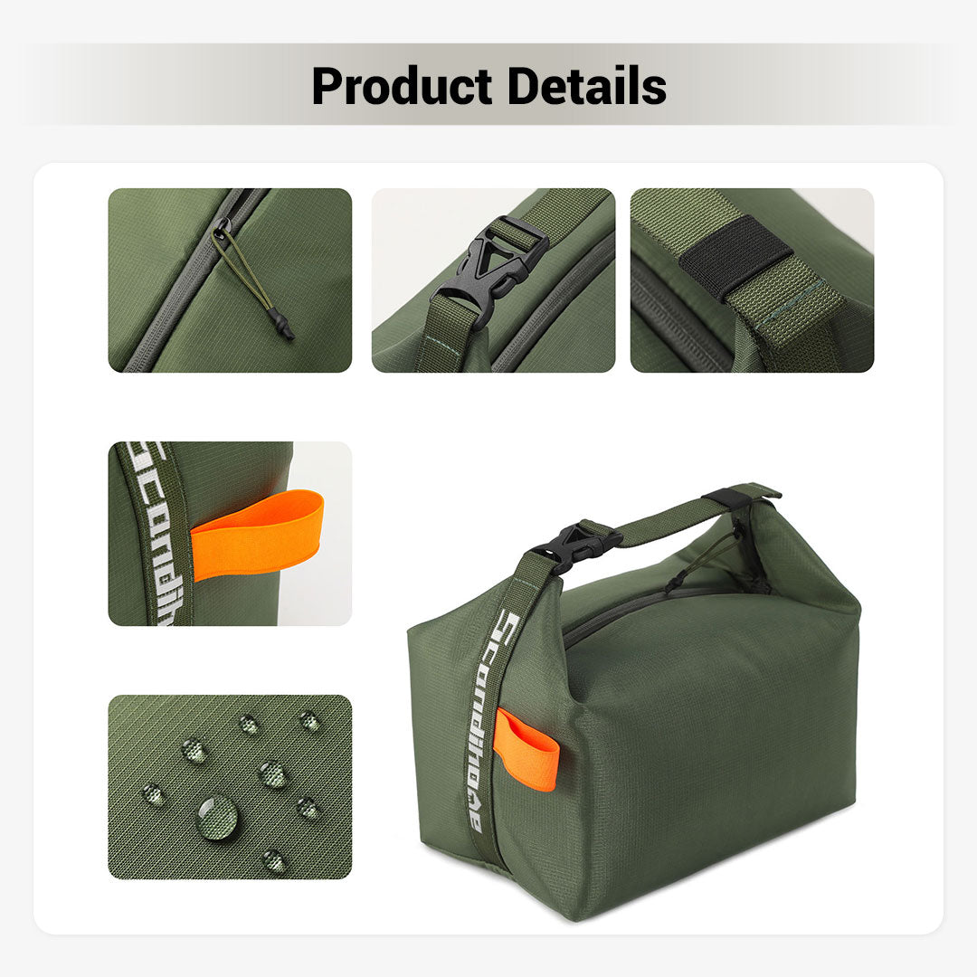 Lunch Bag - Insulated Design - Foldable Structure