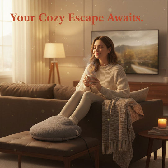 Electric Foot Warmer - XL Size - Adjustable Heat