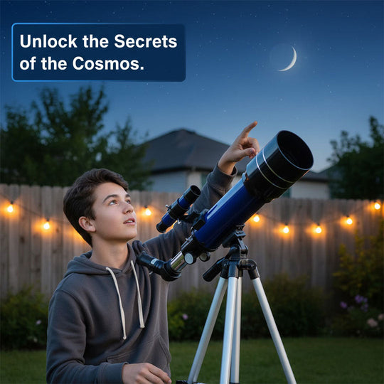 Starlight Telescope - 400X Magnification - Beginner-Friendly
