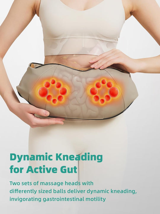 Abdominal Massager - Heat Function - Rechargeable Design