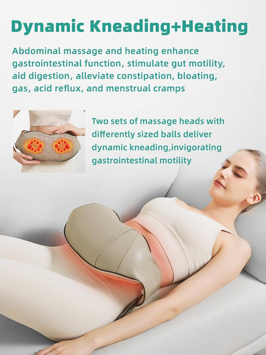 Abdominal Massager - Heat Function - Rechargeable Design