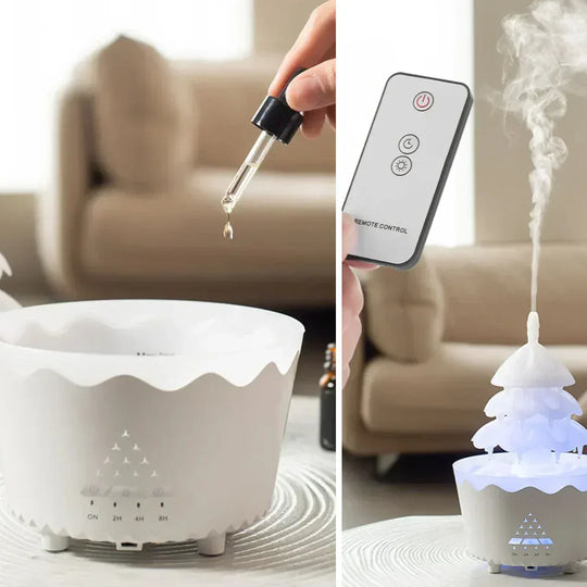 Aromatherapy Diffuser - LED Light - Christmas Decoration
