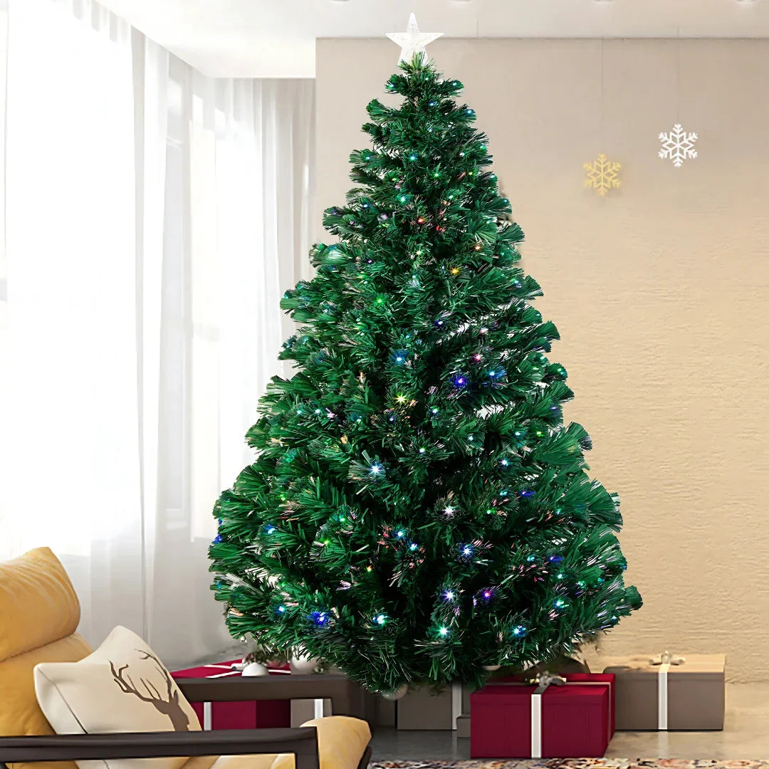 Artificial Christmas Tree - Pre-Lit - LED Lights
