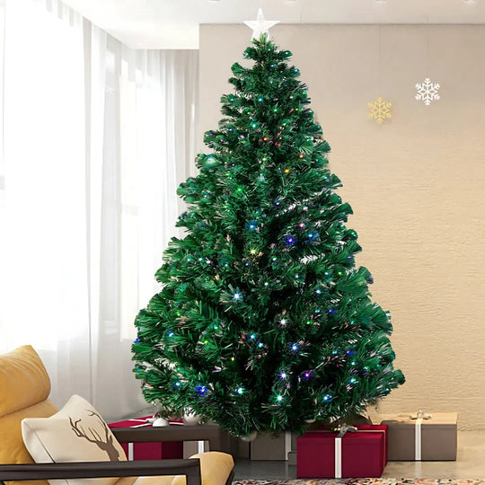 Artificial Christmas Tree - Pre-Lit - LED Lights