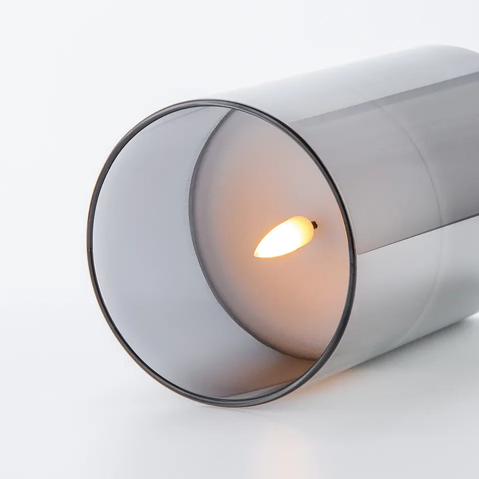 Candle Light Set - Glass Casing - LED Flame Effect