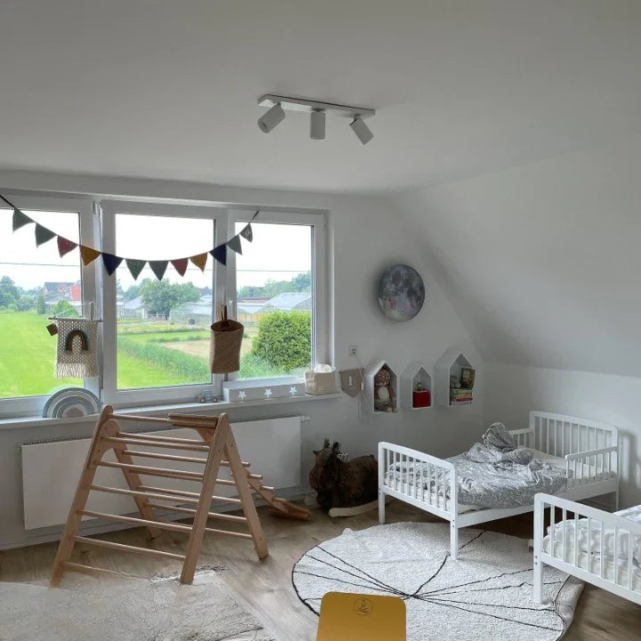 Ceiling Light Fixture - Adjustable Spotlights - Modern Design - Luvonic