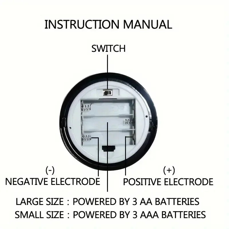 Christmas Tree Night Light - Crystal Design - Battery Powered