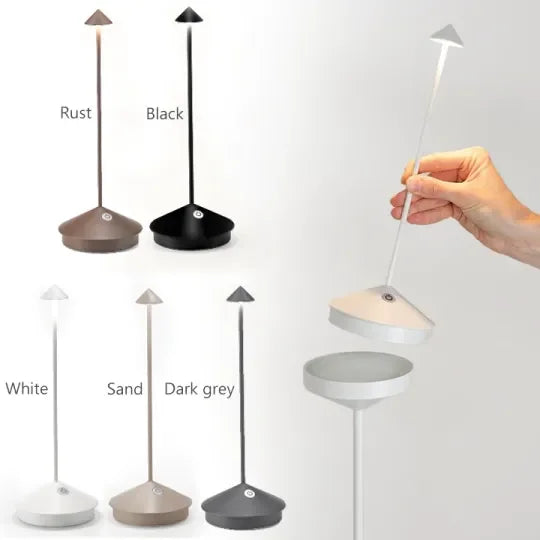 Dimmable LED Table Lamp - Cordless Design - Waterproof - Luvonic