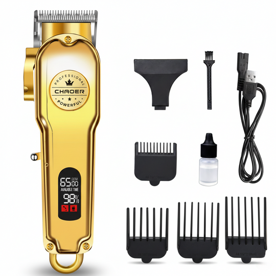 Dog Clipper with Rechargeable Battery and Metal Design