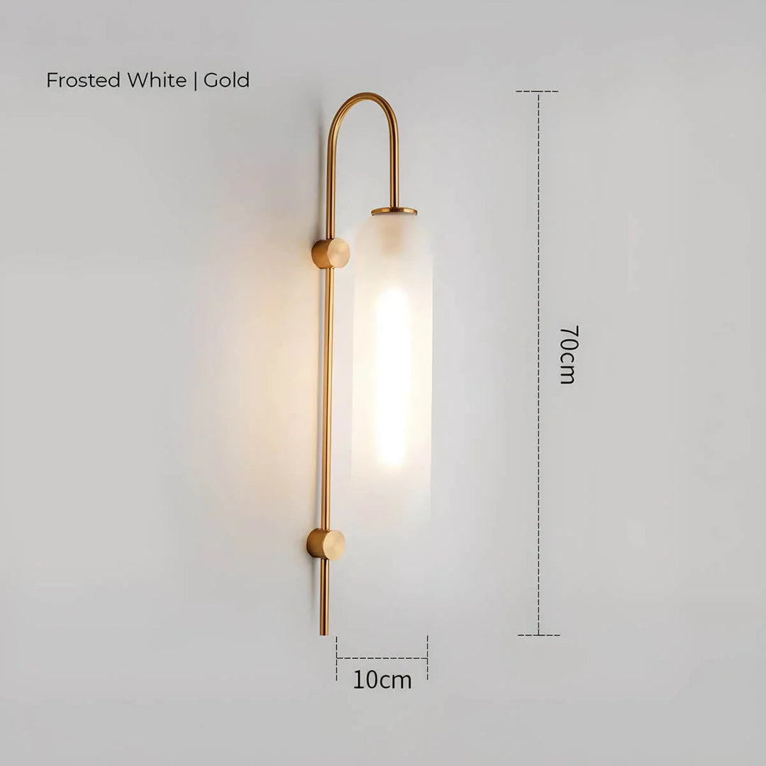Wall Light - Glass Design - LED Fixture - Luvonic