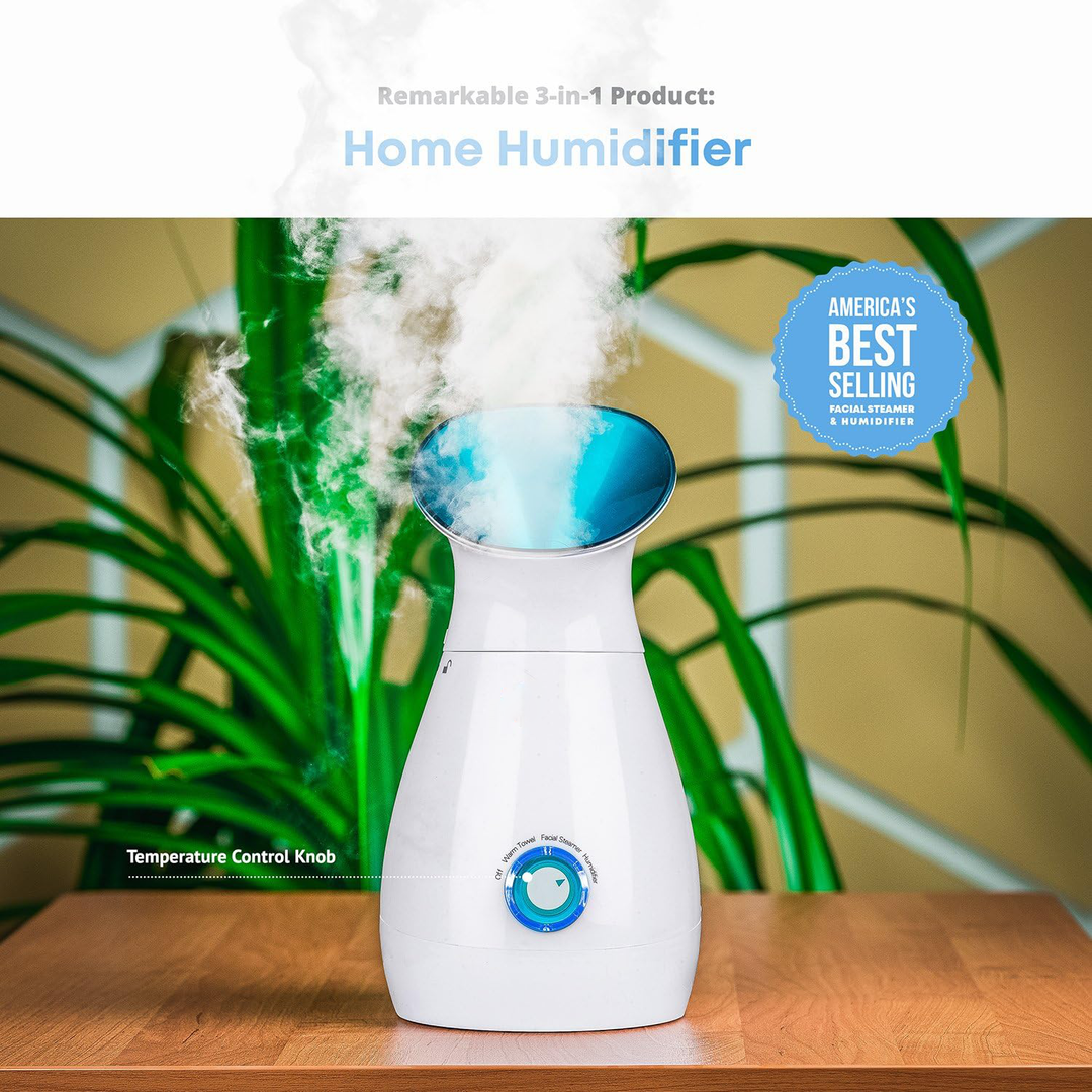 Facial Steamer - Nano Ionic - Ultrasonic Vaporiser