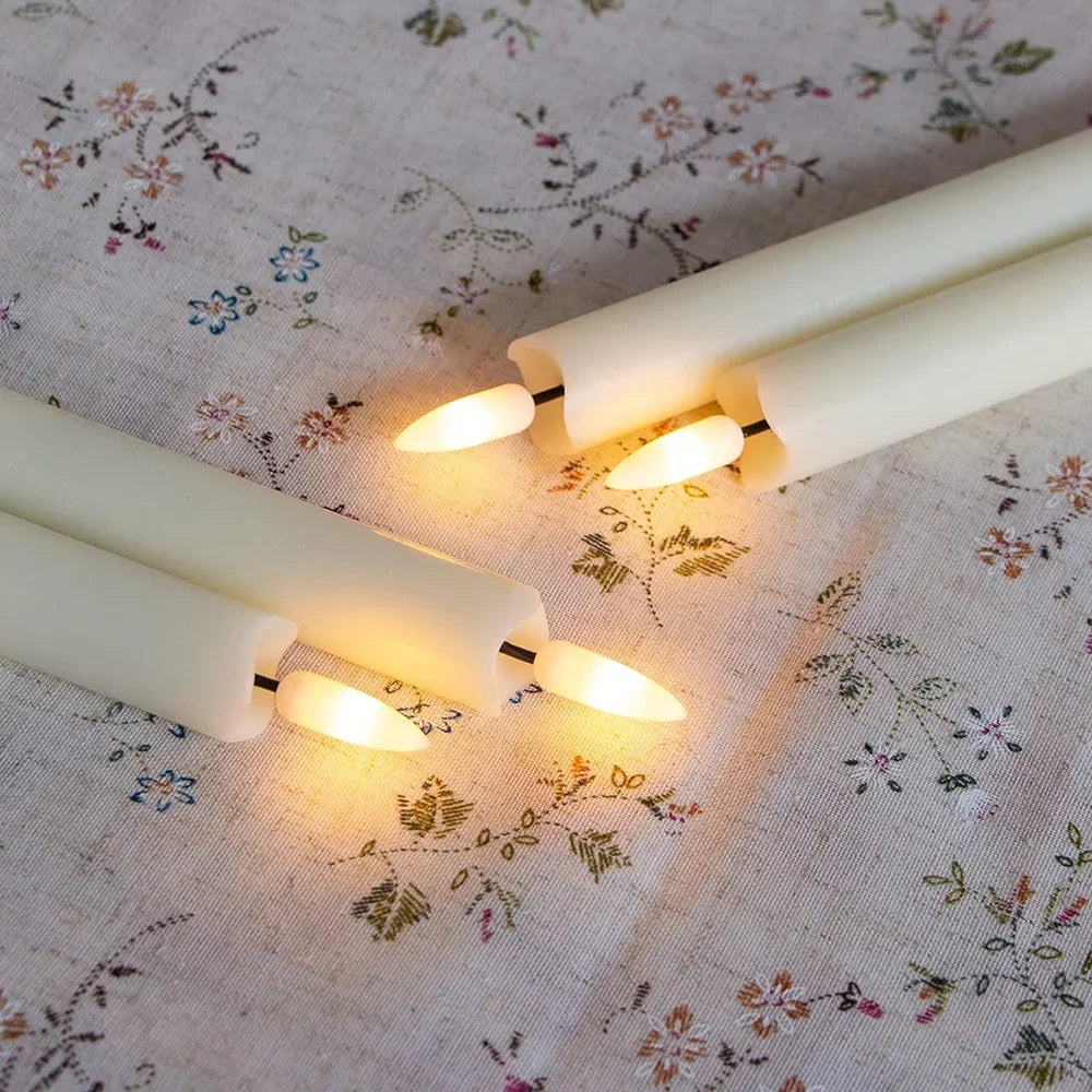 Flameless LED Candles - Realistic Flame - Battery Operated