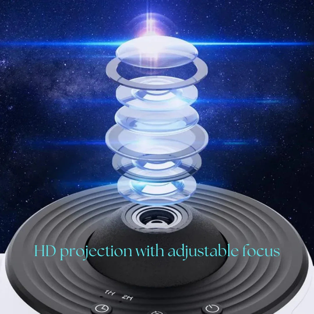 Galaxy Projector - 360° Rotation - Celestial Display