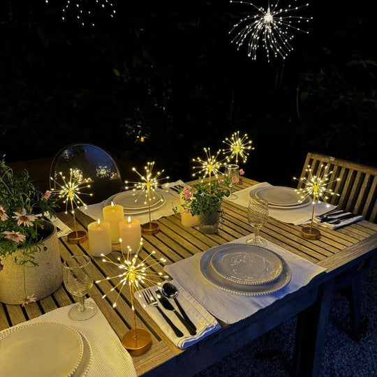 Decorative Light - Mini Starburst - Gold LED - Luvonic