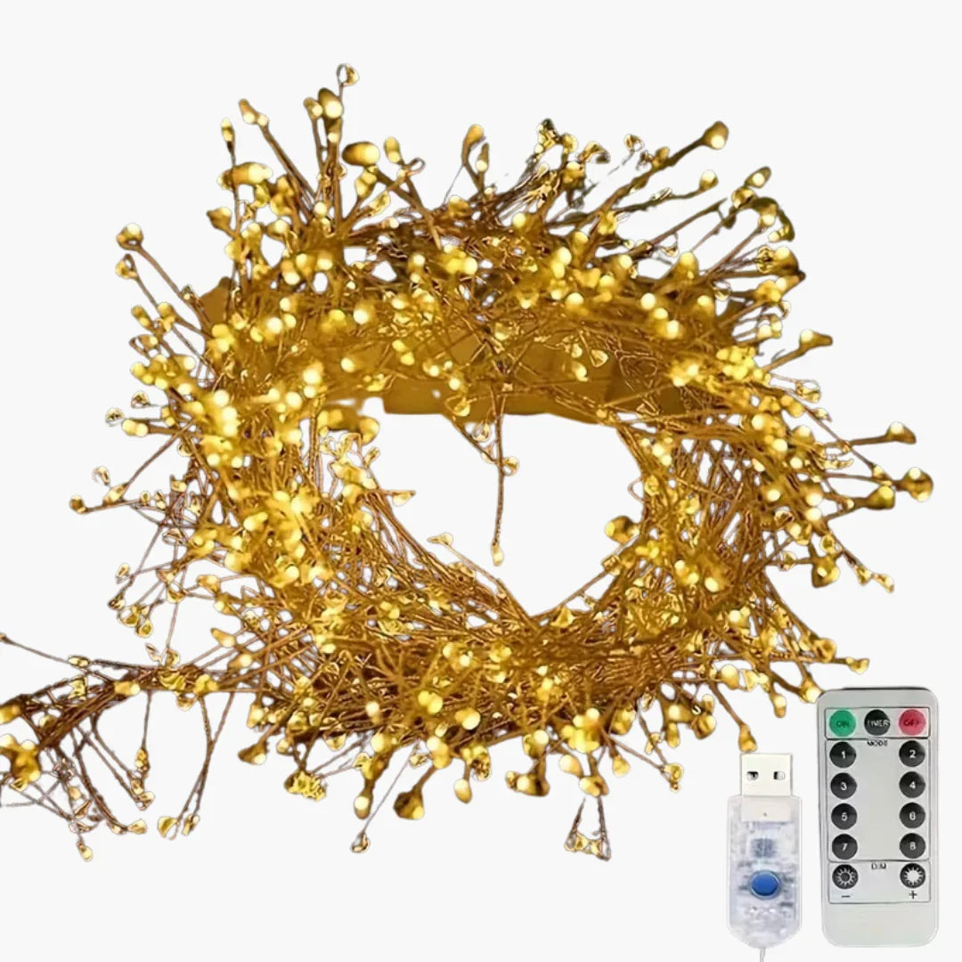 Indoor Christmas LED Lights - USB Powered - Remote Controlled