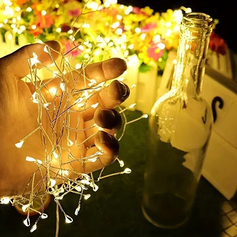 Indoor Christmas LED Lights - USB Powered - Remote Controlled