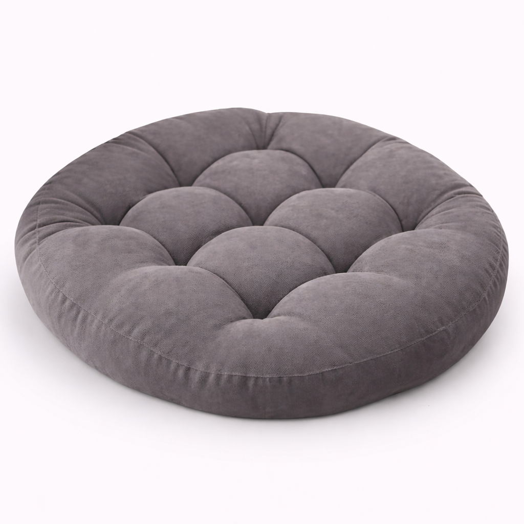 Floor Cushion with Futon Design and PU Foam
