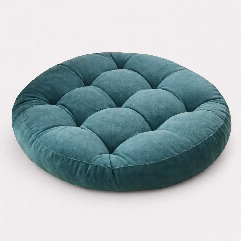 Floor Cushion with Futon Design and PU Foam