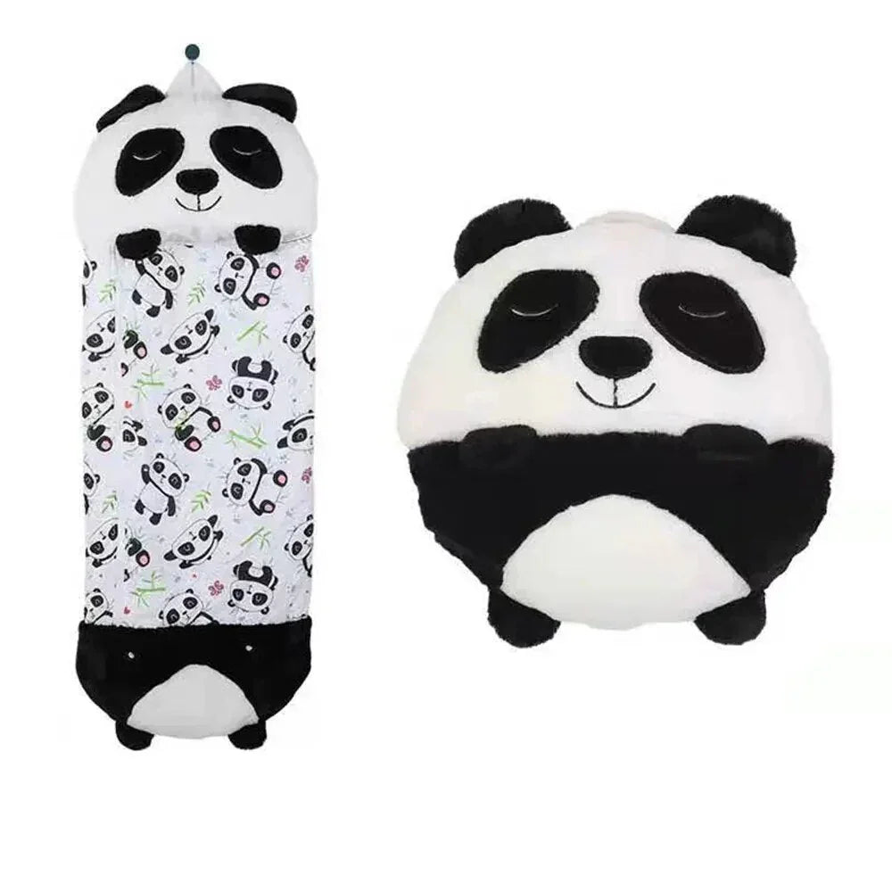 Kids Sleeping Bag - Plush Toy - 2-in-1 Design