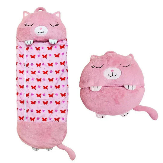 Kids Sleeping Bag - Plush Toy - 2-in-1 Design